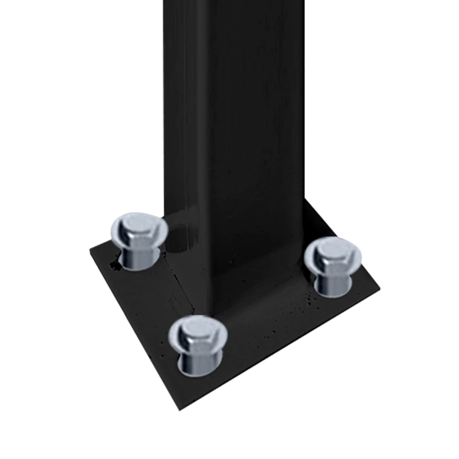 Black Wrought Iron Handrail For Outdoor Steps Garden Stair Railing_voghion.com